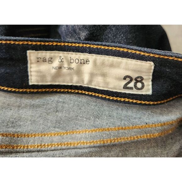 Rag & Bone Nina High-rise Skinny Jeans in Clearcoat Size 28 - Picture 5 of 7